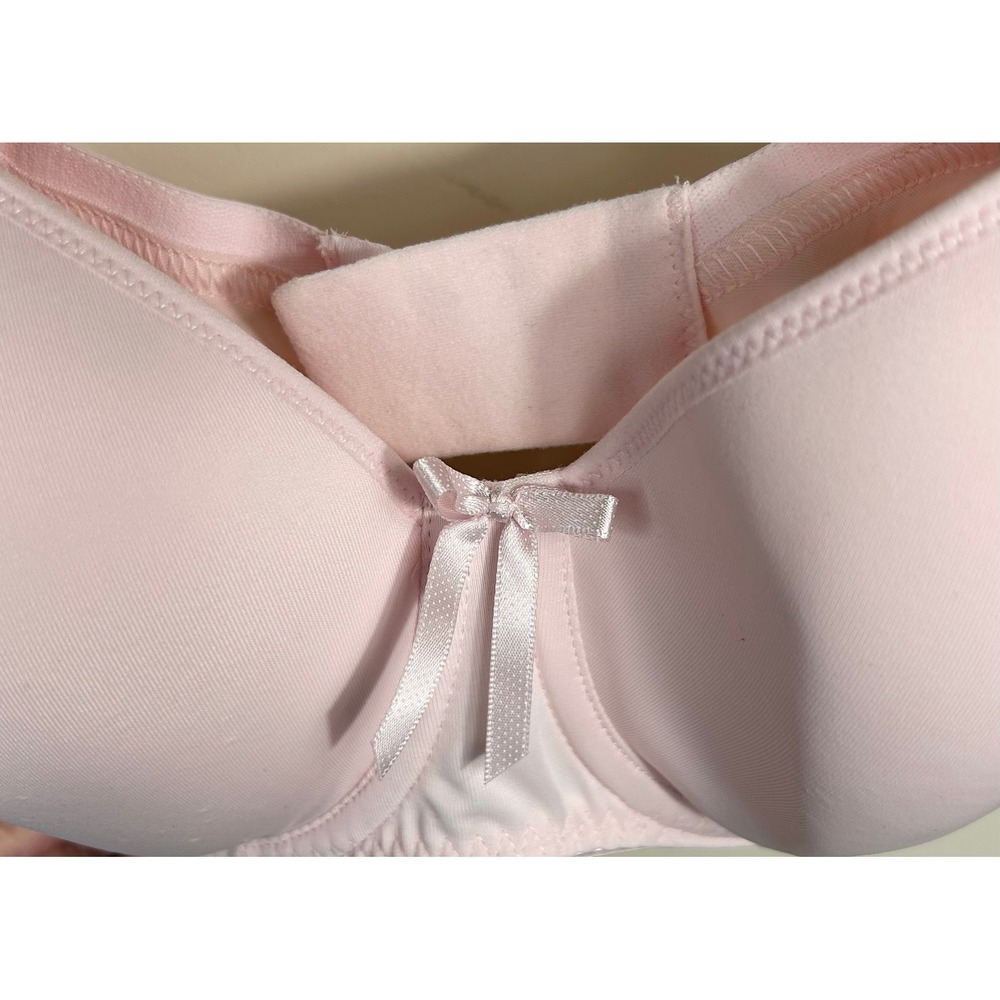 Freya Fancies Idol Balcony T-Shirt Bra Womens 32DD Pink Underwire Molded Cup - Picture 7 of 11